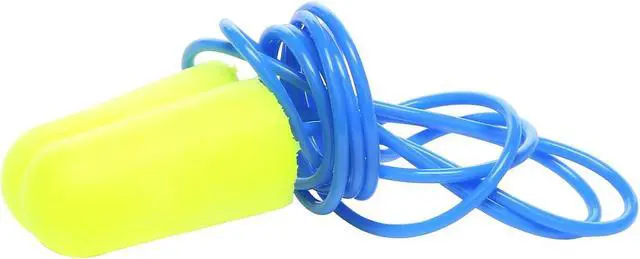 Alt view image 19 of 19 - 3M E·A·Rsoft Yellow Neon Soft Foam Earplugs Corded Regular Size 200 Pairs