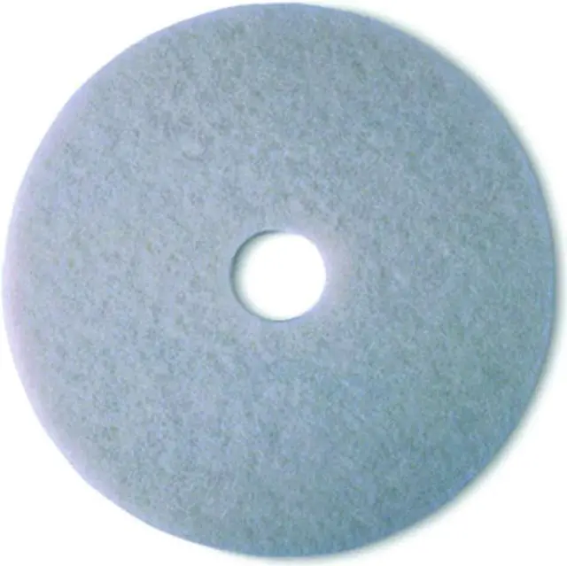 Alt view image 2 of 3 - 3M Super Polish Floor Pads 4100 27" Diameter White 5/Carton 20313