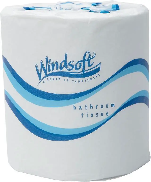 Alt view image 9 of 9 - Embossed Bath Tissue, 2-Ply, 500 Sheets/Roll, 48 Rolls/Carton