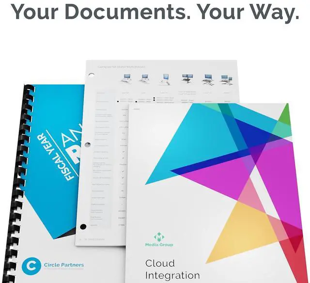 Alt view image 6 of 18 - Fellowes Lyra Comb Binding Machine 30 Sheet Capacity White/Gray (5603001)