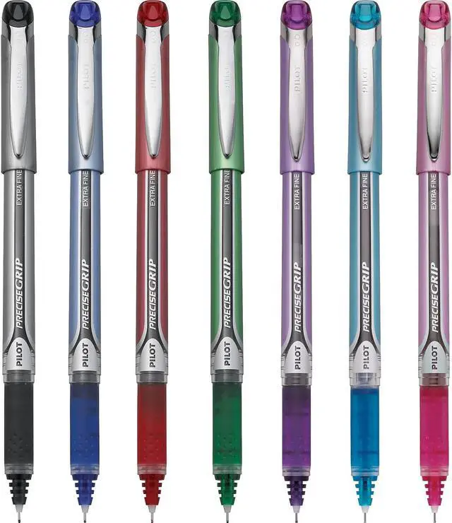 Alt view image 6 of 8 - Pilot Rollerball Pen Extra-Fine 7/PK Assorted 28864