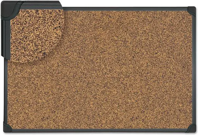 Main image of Universal UNV43418 Cork Bulletin Bar, Brown, 18 x 1