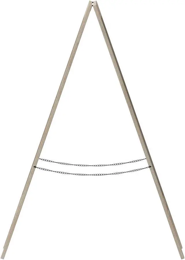 Alt view image 11 of 19 - Canterbury 40" x 20" Vintage Wooden A-Frame Magnetic Indoor/Outdoor Chalkboard Sign, Freestanding Double Sided Extra Large Message Board, Weathered