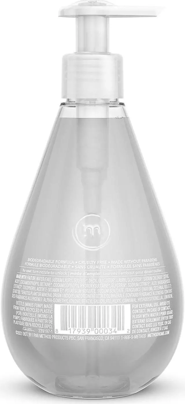 Alt view image 2 of 4 - Method Liquid Hand Soap Sweet Water 12 Oz. (00034) 673931