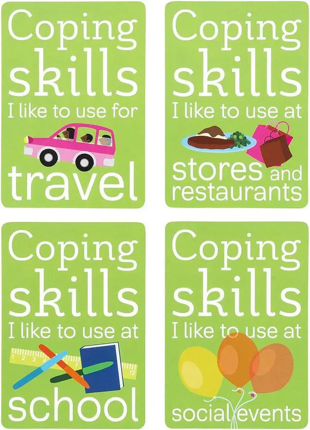 Alt view image 5 of 6 - Coping Skills for Kids Coping Cue Cards Movement Deck (CSKCCMVT)