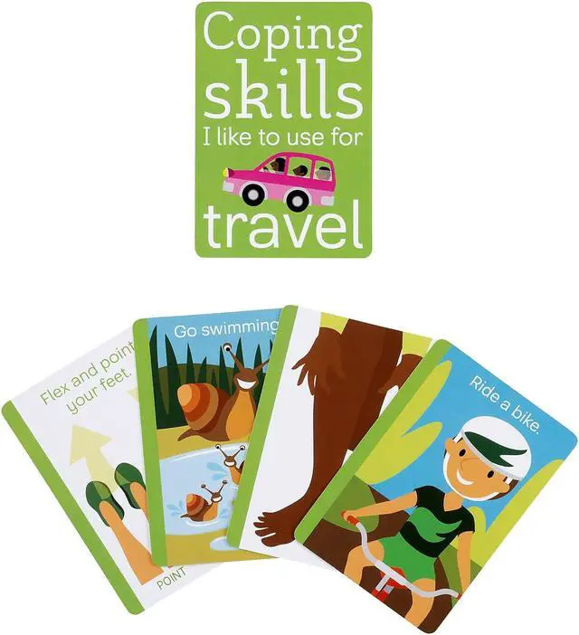 Alt view image 3 of 6 - Coping Skills for Kids Coping Cue Cards Movement Deck (CSKCCMVT)