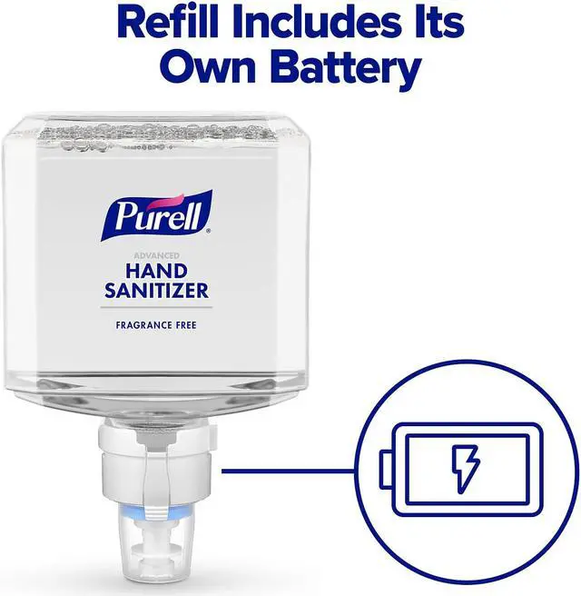 Alt view image 4 of 8 - PURELL Sanitizer,Hand,Foam,Clr 775102