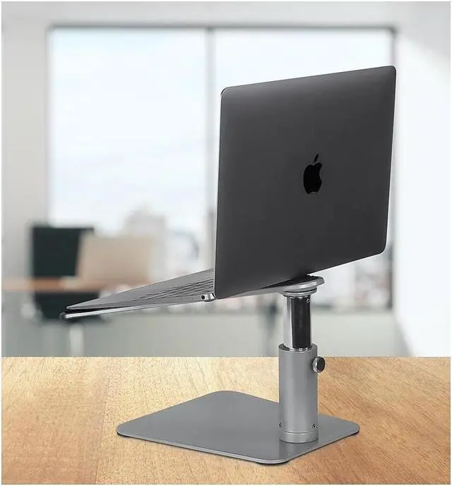 Alt view image 11 of 20 - Mount-It! Laptop Desktop Stand Riser for MacBook and Notebooks, Fits 11 to 15 Inch Computers