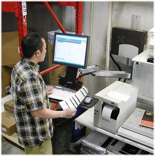 Alt view image 12 of 12 - Ergotron StyleView 45-266-026 Multi Component Sit-Stand Combo Arm Mount