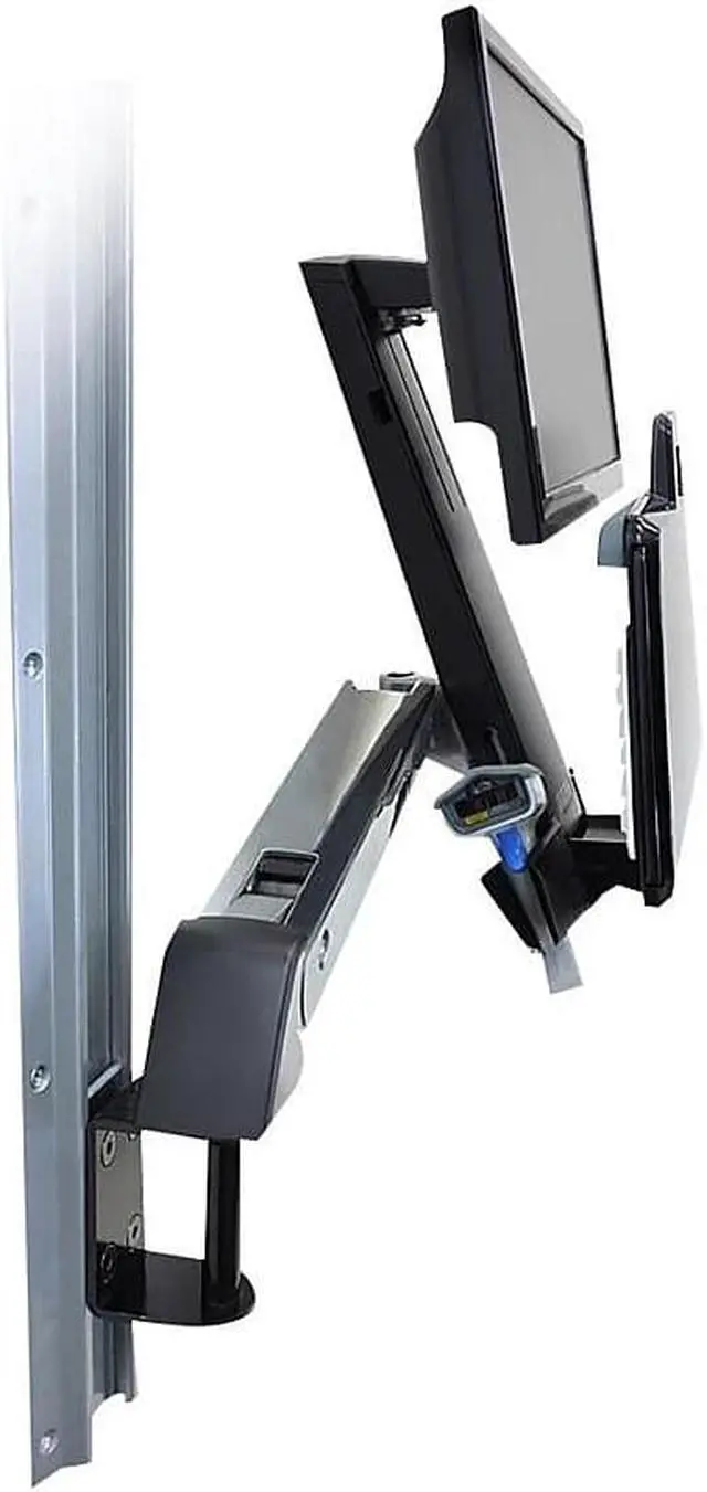 Alt view image 8 of 12 - Ergotron StyleView 45-266-026 Multi Component Sit-Stand Combo Arm Mount