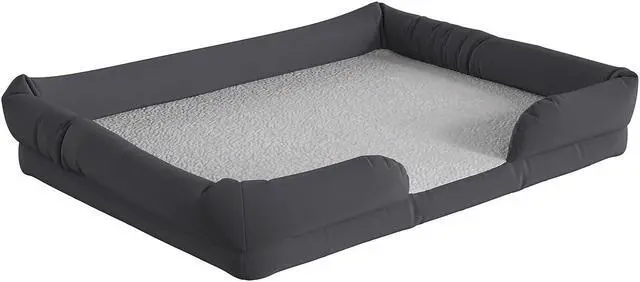 Alt view image 6 of 13 - Orthopedic Comfy Memory Foam Joint Relief Bolster Dog Bed for Dogs up to 44 LBS. - Removable & Washable Cover, Non-Slip Bottom