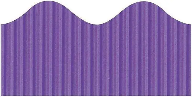 Alt view image 2 of 4 - Pacon Corporation PAC37046 Bordette Solid Deep Purple