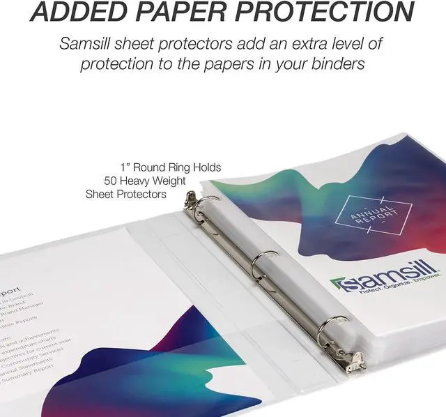 Alt view image 10 of 10 - Samsill Ring Binder S88437