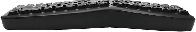 Alt view image 9 of 18 - ADESSO Tru-Form Media 3150 WKB-3150UB Black USB RF Wireless Ergonomic Keyboard