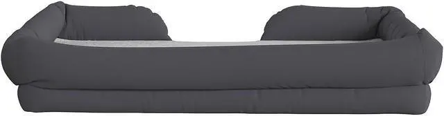 Alt view image 12 of 13 - Orthopedic Comfy Memory Foam Joint Relief Bolster Dog Bed for Dogs up to 44 LBS. - Removable & Washable Cover, Non-Slip Bottom