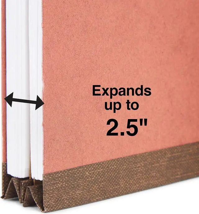 Alt view image 11 of 15 - Pendaflex Reinforced 4" Extra Capacity Hanging Folders Letter Standard Green 25/Box 4152X4