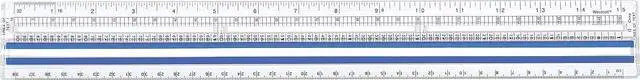 Alt view image 5 of 5 - Acme United Computer Ruler Magnifies Metric 15" Long Acrylic Clear 40711