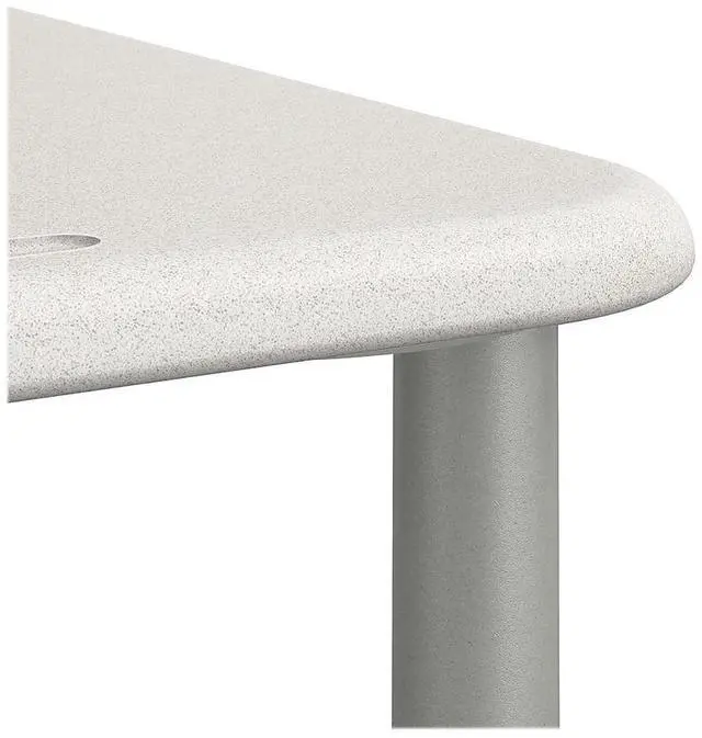 Alt view image 4 of 10 - Safco 1222DE AlphaBetter 2.0 Height-Adjustable Student Desk with Pendulum Bar and Book Box - 27.75 x 19.75 x 22 to 30 - Dry Erase
