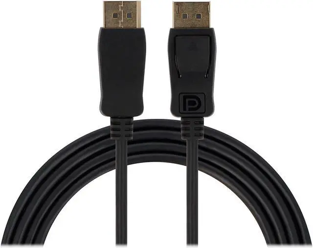 Alt view image 13 of 14 - Visiontek Displayport To Displayport 1.4 2 Meter Cable