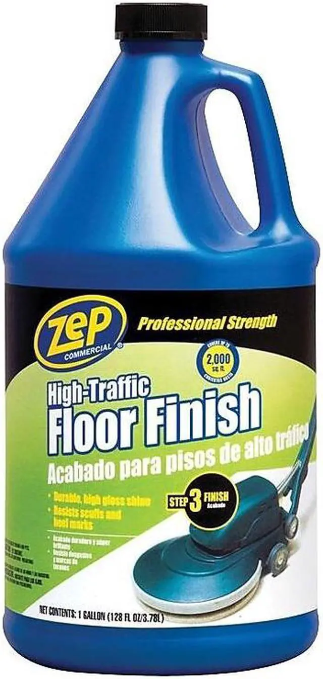 Alt view image 13 of 13 - Zep High Traffic Floor Polish 1 gal Bottle 1044999