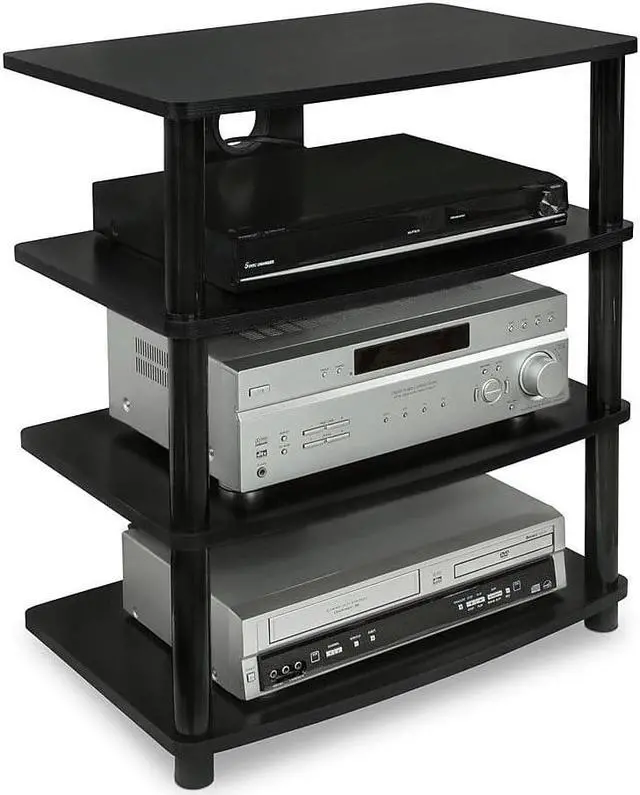 Alt view image 15 of 18 - Mount-It! Tripod Portable TV Stand | Fits 40-70 Inch TVs
