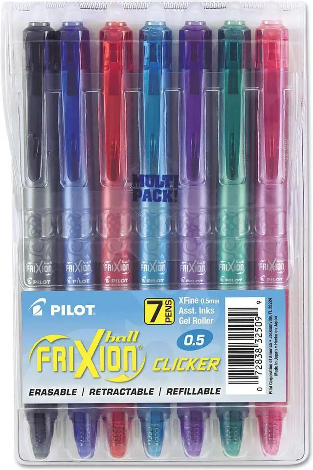 Alt view image 5 of 9 - Pilot Pen,Frxn Clicker,7pk,Ast 32509