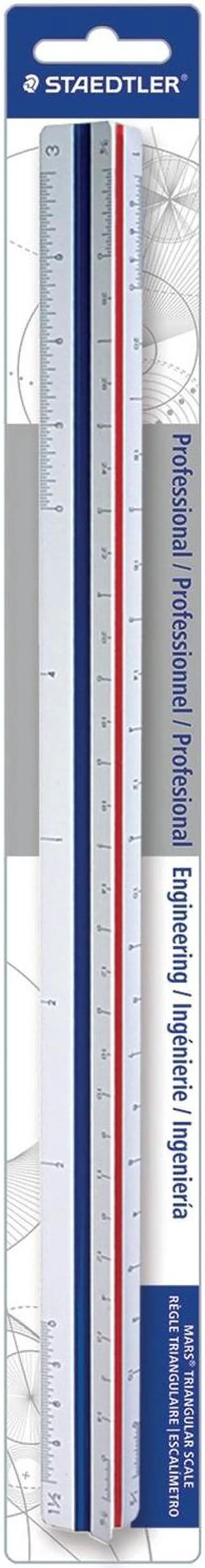Alt view image 12 of 13 - Staedtler Engineering Triangular Scale