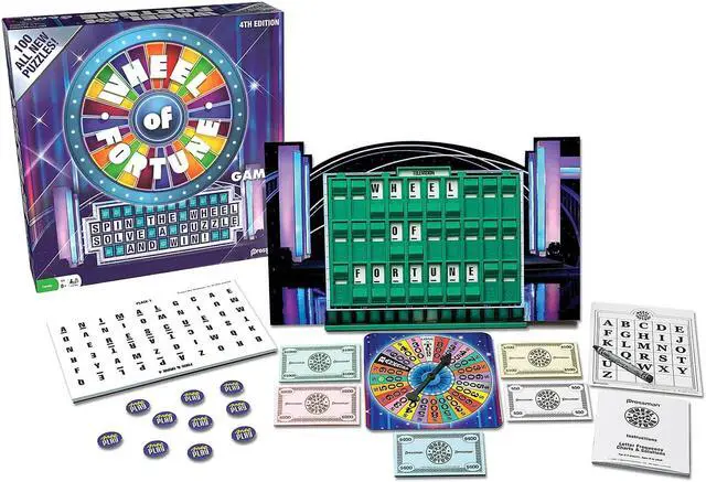 Alt view image 2 of 7 - Pressman Wheel of Fortune Game (PRE5563)