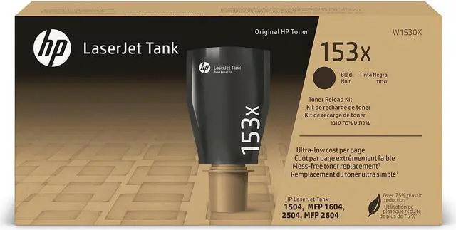 Alt view image 3 of 15 - HP 153X Original Laser Toner Cartridge Black 1 Each W1530X