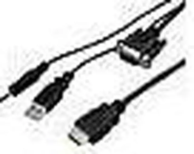 Alt view image 12 of 13 - Visiontek 900824 VGA to HDMI 1.5M Active Cable (M/M) - HDMI/VGA for Video Device - 4.92 ft - HD-15 Male VGA - HDMI Male Digital Audio/Video