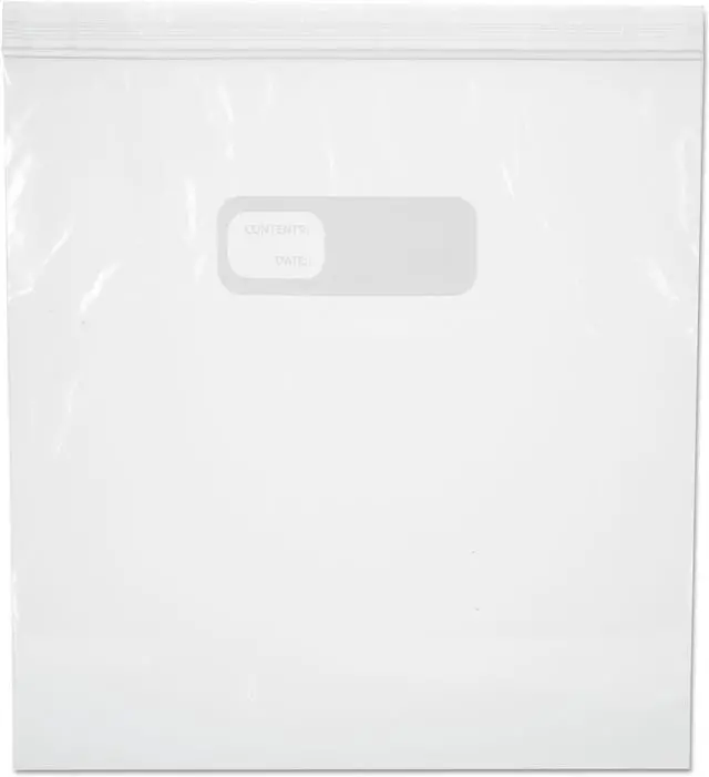 Main image of Boardwalk Reclosable Freezer Storage Bags 1 Gal Clear LDPE 10.56 x 11 250/Box