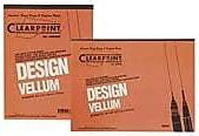 Alt view image 6 of 6 - Chartpak Vellum Pad 50 Sheets Acid-free 11"x17" White 10001416