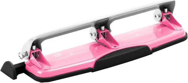 Alt view image 13 of 13 - PAPERPRO 2188 ProPunch Pink Ribbon Compact 3Hole Punch