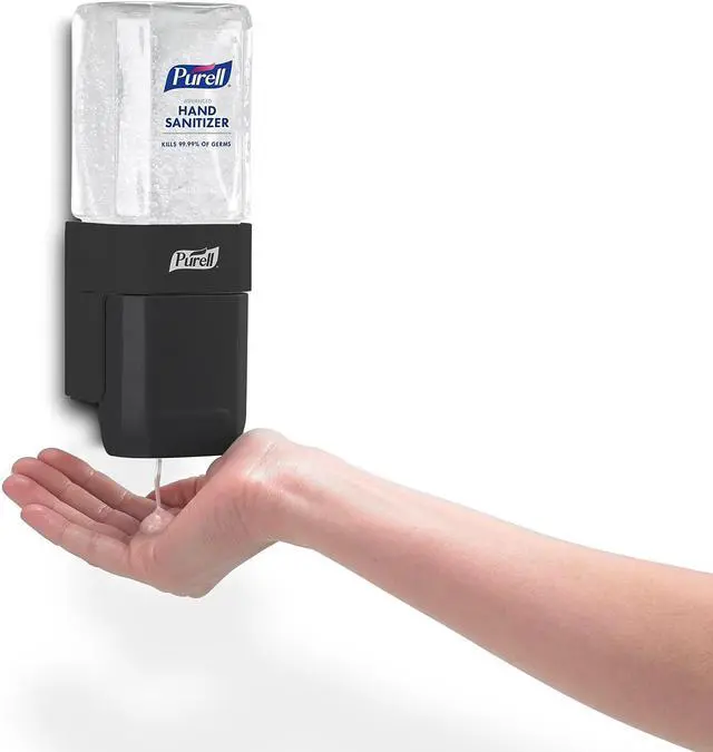 Alt view image 4 of 7 - Purell ES1 Dispenser Starter Kit Push-Style Hand Sanitizer Dispenser 4424-D6