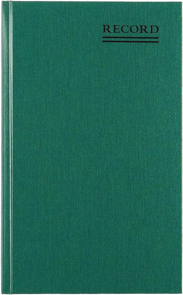 Alt view image 2 of 8 - National Emerald Series Account Book Green Cover 500 Pages 12 1/4 x 7 1/4 56151