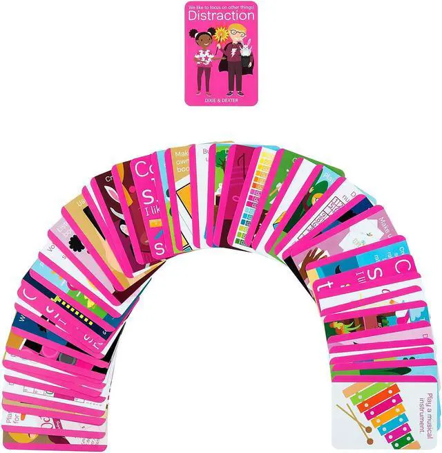 Alt view image 3 of 5 - Coping Skills for Kids Coping Cue Cards Distraction Deck (CSKCCDST)