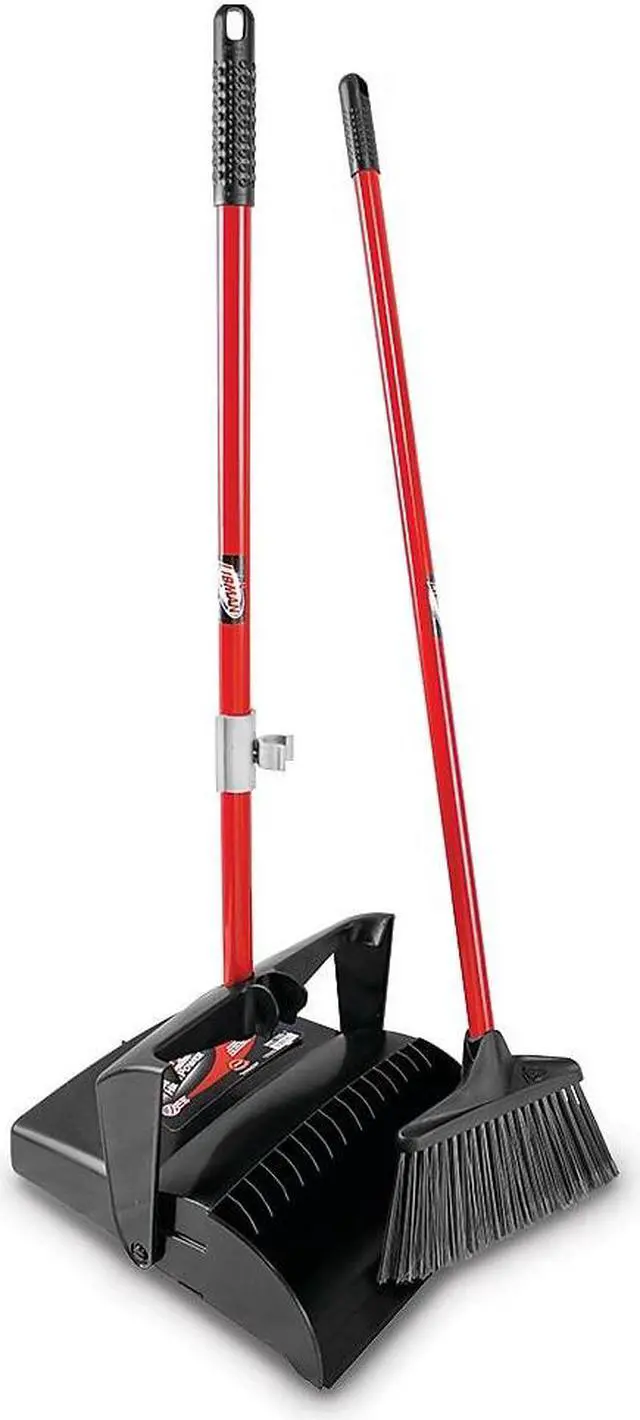 Alt view image 4 of 6 - LIBMAN 919 Broom and DustPan, OpenLid, 11-1/2x11-1/2