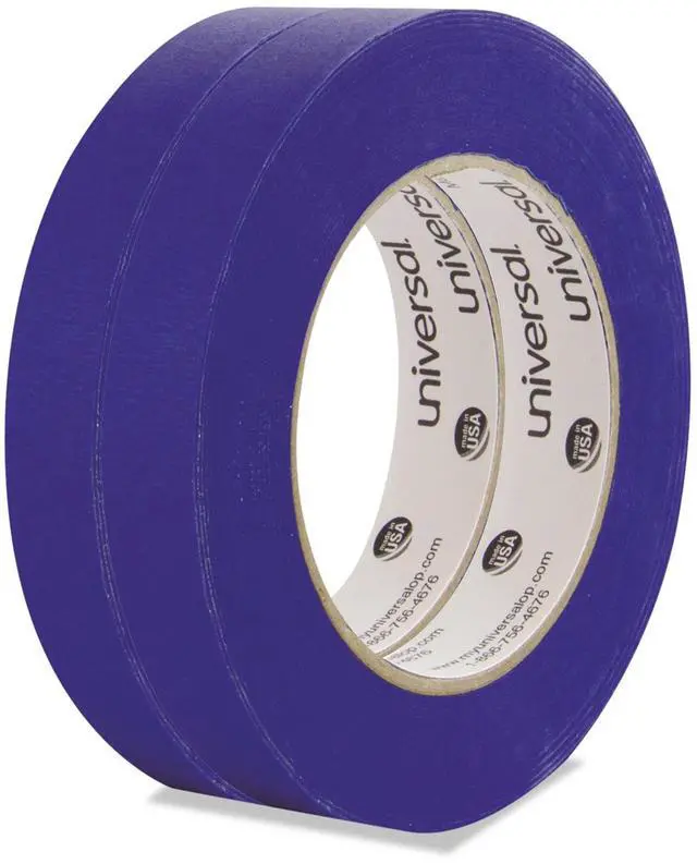 Main image of Universal Premium Blue Masking Tape w/Bloc-it Technology 18mm x 54.8m Blue 2