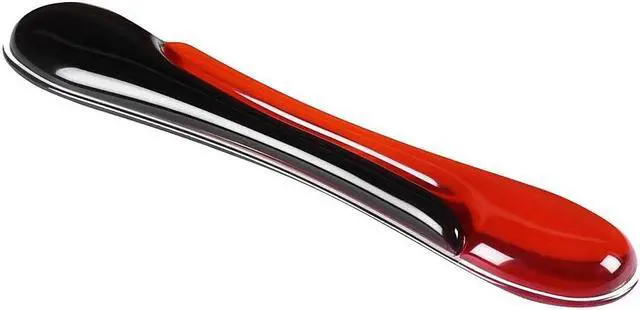 Alt view image 12 of 14 - Kensington Duo Gel Keyboard Wrist Rest - Red / Black