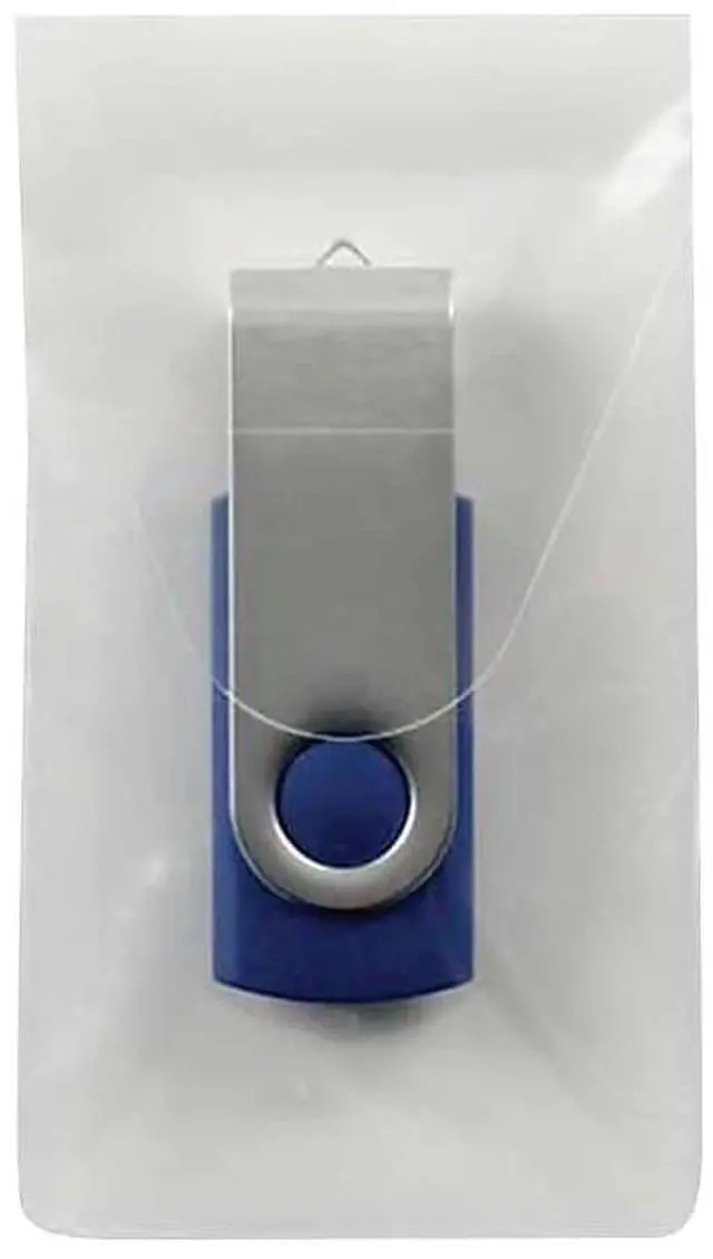 Alt view image 10 of 11 - Smead 68150 Self-Adhesive Poly USB Flash Drive Pocket