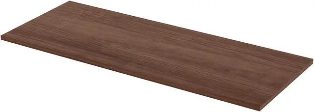 Alt view image 4 of 4 - Lorell Height Adj Standard Tabletop 24"x60" Walnut 59635