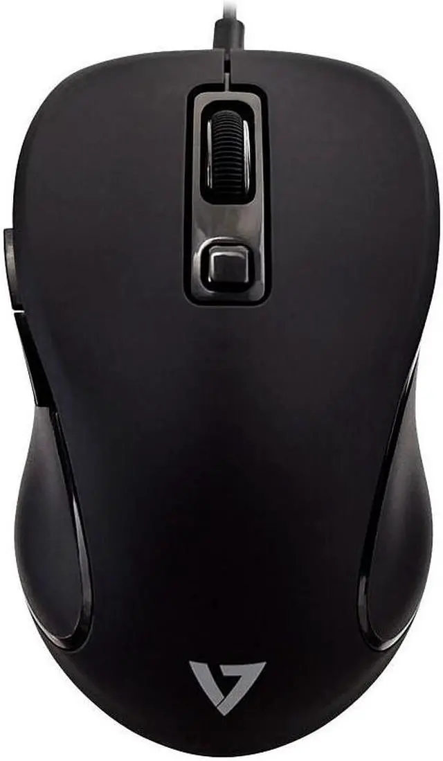 Alt view image 17 of 17 - V7 Pro USB 6Button Wired Mouse Front/Back Button Adjustable DPI