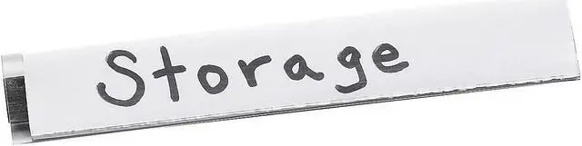Alt view image 4 of 5 - C-Line Clear Magnetic Label Holders, Side Load, 6x1 87810