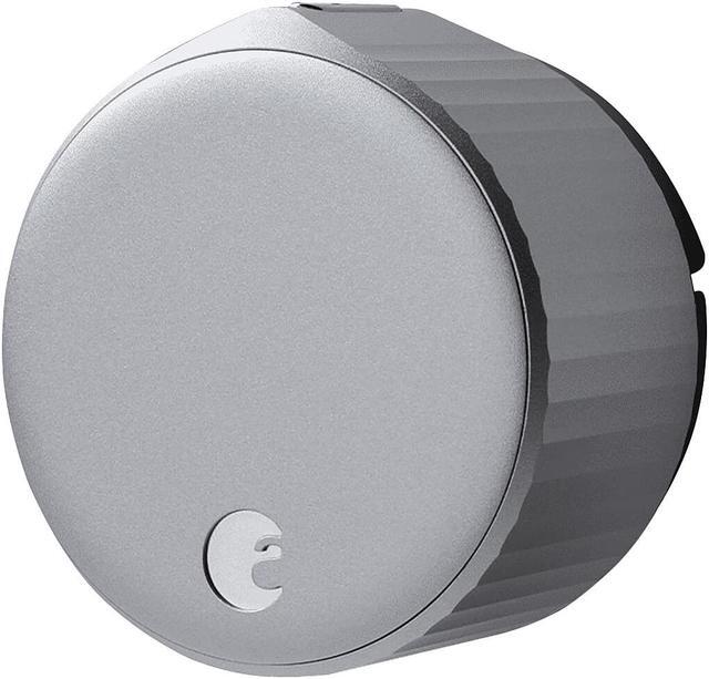 Alt view image 8 of 8 - August AUGSL05M01S0 Wi-Fi Smart Lock (4th Gen) - Silver