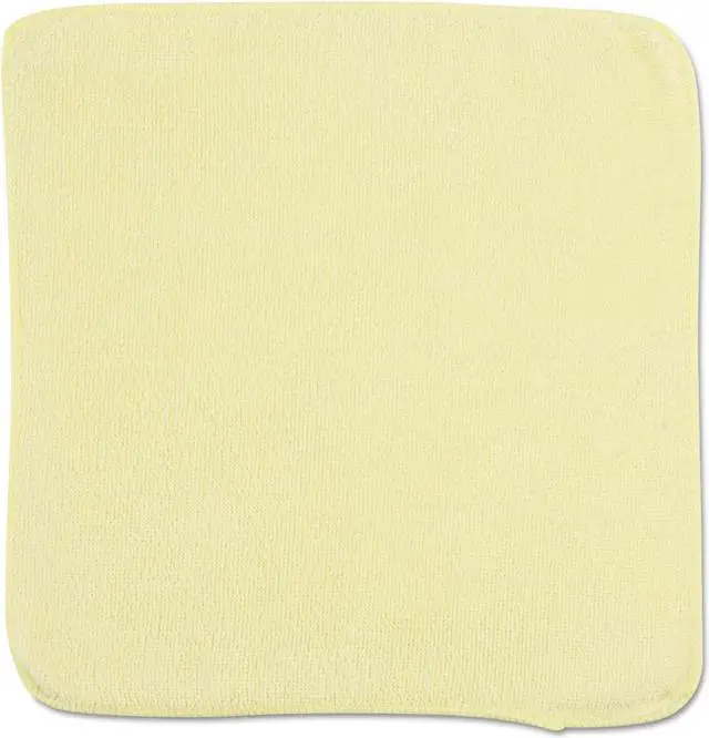 Main image of Rubbermaid Commercial Products Microfiber Cloth,12" x 12",Yellow,PK24  1820580