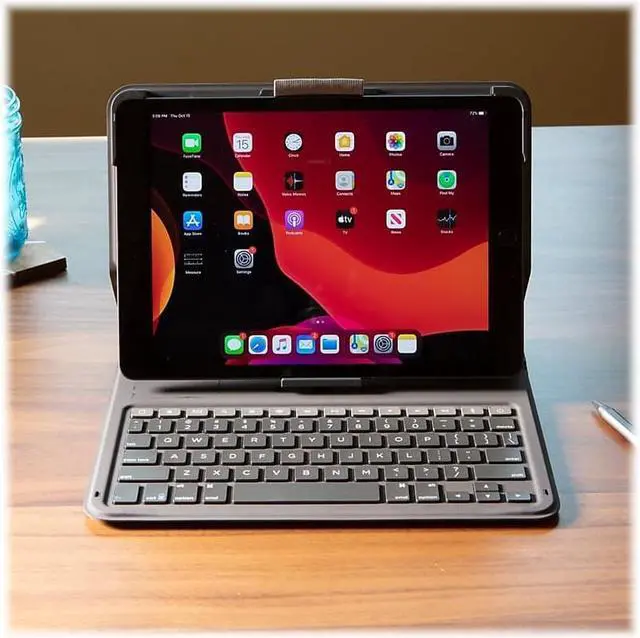 Alt view image 6 of 13 - ZAGG 103006575 Messenger Folio for 10.5" iPad Air Black