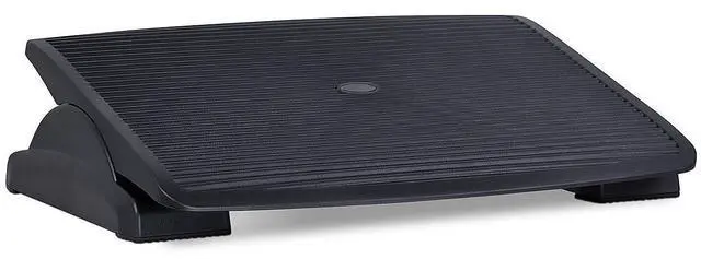 Alt view image 14 of 16 - Mount-It! Adjustable Ergonomic Foot Rest - Black