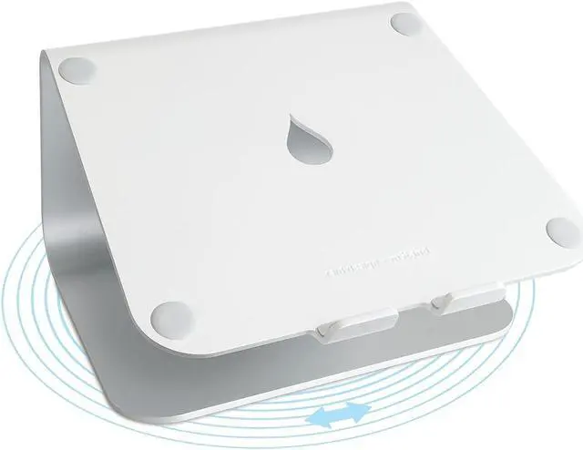 Alt view image 12 of 15 - Rain Design 10036 Rain Design Notebook Stand - 11" Width - Aluminum - Silver