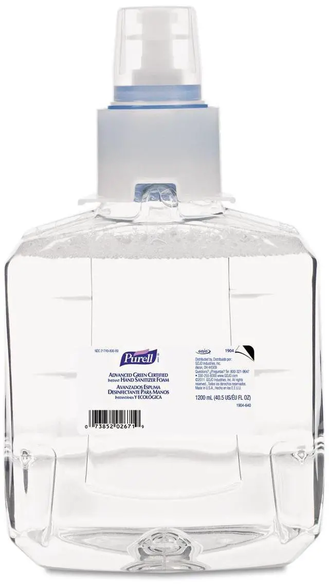 Alt view image 17 of 20 - Gojo Foam Hand Sanitizer 1 EA