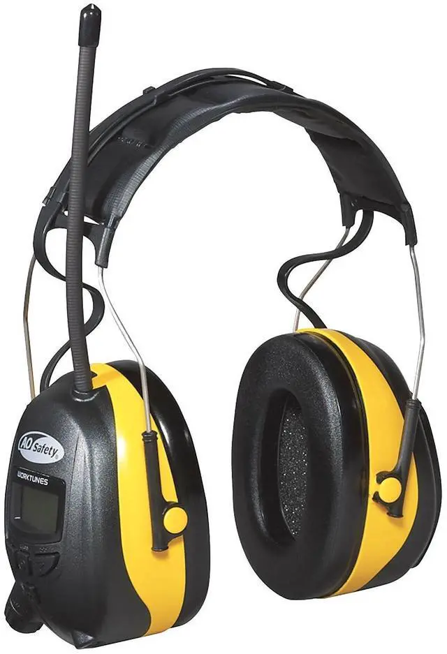 Alt view image 7 of 8 - 3M Yellow, Black 9054100000V Circumaural Headphone